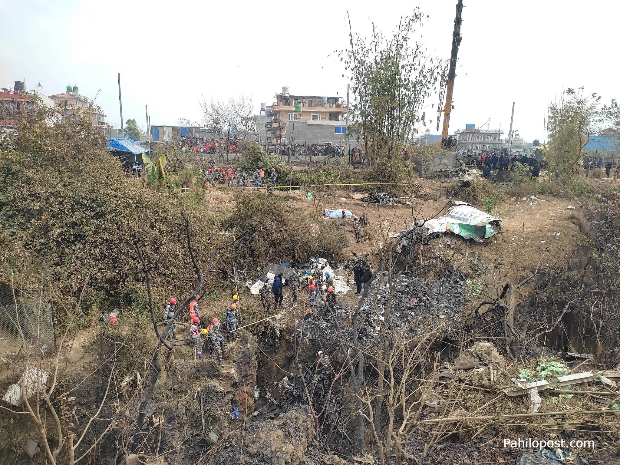 पोखरामा दुर्घटना भएको यती एयरको विमानको ‘ब्ल्याक बक्स’ भेटियो