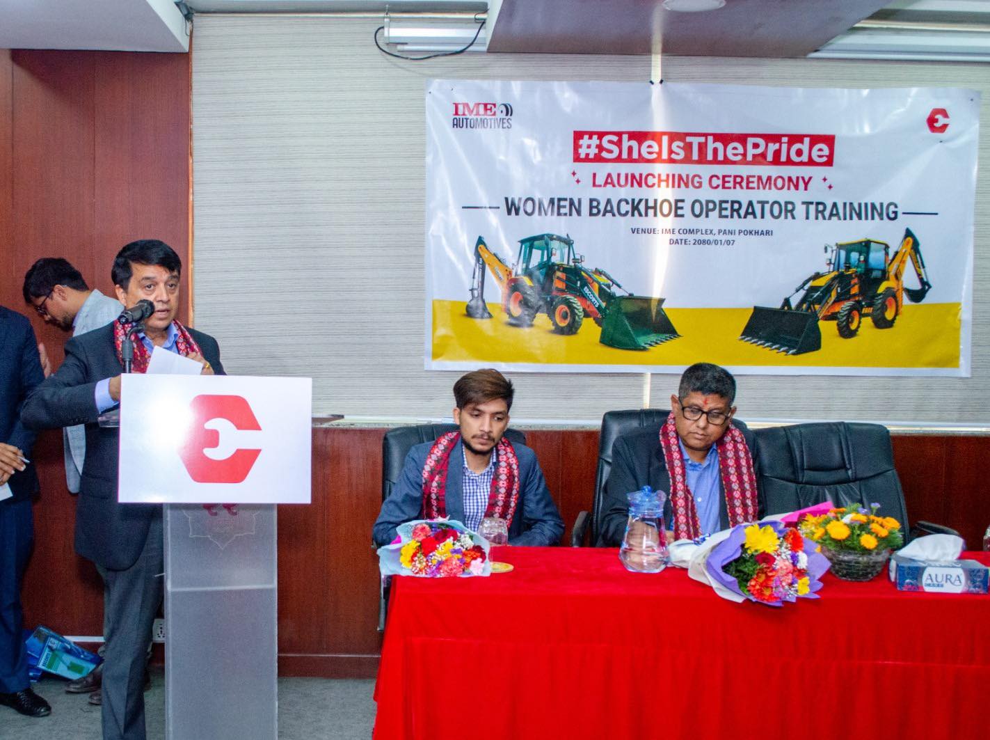 आइएमई अटोमोटिभद्वारा महिलालाई नि:शुल्क हेभी इक्युपमेन्ट अपरेटर तालिम, १५ जना सहभागी आइएमई अटोमोटिभद्वारा महिलालाई नि:शुल्क हेभी इक्युपमेन्ट अपरेटर तालिम, १५ जना सहभागी