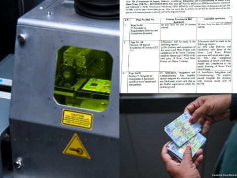 स्मार्ट लाइसेन्स प्रिन्टरलाई तेस्रोपटक पनि परेन प्रस्ताव, कम्पनीहरुको सल्लाहमा विभागले सच्यायो बोलपत्र