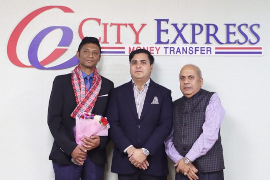 सिटी एक्सप्रेस मनी ट्रान्सफरको सीइओमा नीरजमान सैंजु,  बैंकिङ क्षेत्रमा दुई दशक बढीको अनुभव