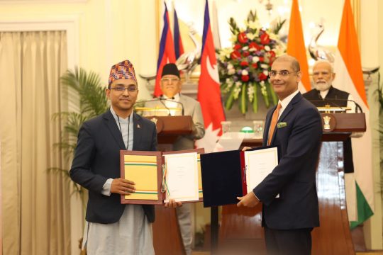 नेपाल-भारतबीच क्रसबोर्डर भुक्तानी सम्झौता, एनसीएचएल र एनआइपीएलबीच भयो एमओयू