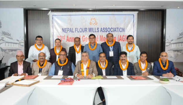 मैदा उद्योग संघको अध्यक्षमा पुन: कुमुद दुगड, आत्मनिर्भर भएकाले मैदा आयात रोक्न माग