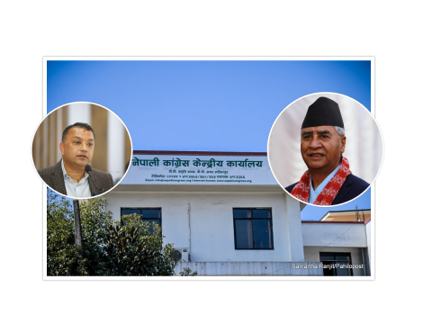 कांग्रेस महाधिवेशन उद्घाटन गर्न देउवालाई गगनको निम्ता,  मञ्च धमाधम तयार गरिंदै