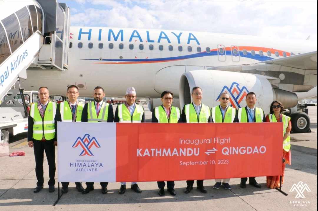 हिमालय एयरलाइन्सले चिङताओमा सुरु गर्‍यो उडान, वार्षिक १० लाख पर्यटक भित्र्याउने लक्ष्य