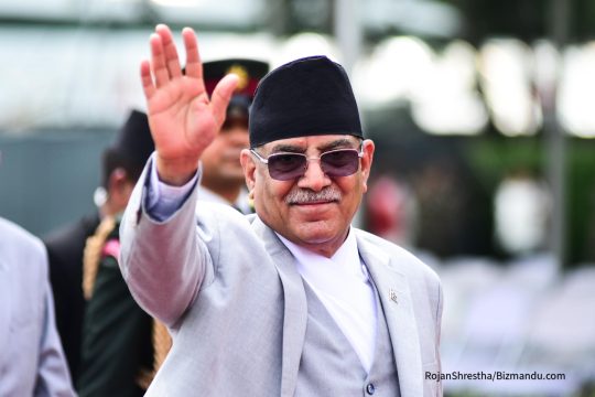 प्रधानमन्त्री दाहाल स्वदेश फर्किए‚ त्रिभुवन विमानस्थलमा यस्ता थिए दृश्य (तस्वीर समाचार)