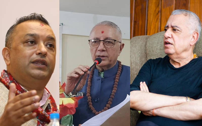 प्रचण्ड नेतृत्वको सरकार चाँडै ढल्ने गगनको दाबी, तर शशांक-शेखर भन्छन् : पाँच वर्ष टिक्छ