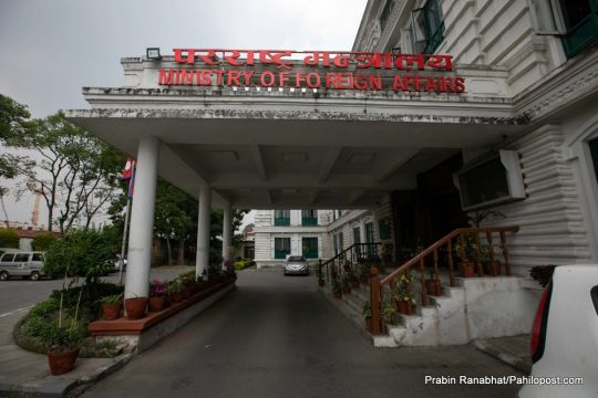 बालेनको अभिव्यक्तिमा परराष्ट्रको प्रष्टीकरण, ‘प्रधानमन्त्रीको भनाइ क्रस बोर्डर अकुपेसनसँग सम्बन्धित’