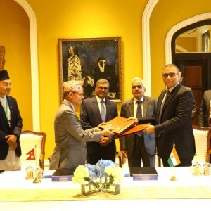 नेपाल राष्ट्र बैंक र रिजर्भ बैंक अफ इन्डियाबीच क्रसबोर्डर भुक्तानी थाल्न टीओआरमा भयो हस्ताक्षर
