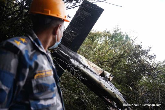 कस्तो छ एयर डाइनेष्टी हेलिकप्टर दुर्घटनास्थल? घटनास्थलमा जे देखियो (फोटो स्टोरी)