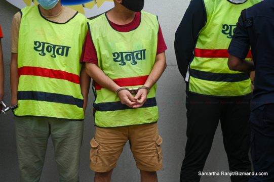 काठमाडौंको बुढानीलकण्ठमा ३ अर्बको अनलाइन जुवा र क्रिप्टो कारोबार, ११ जना भारतीय पक्राउ