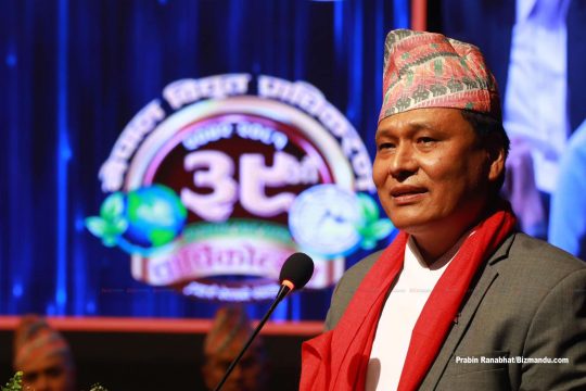विद्युत प्राधिकरणको वार्षिकोत्सवमा डेडिकेटेड र ट्रंक लाइन बक्यौता मुद्दा नै चर्कियो