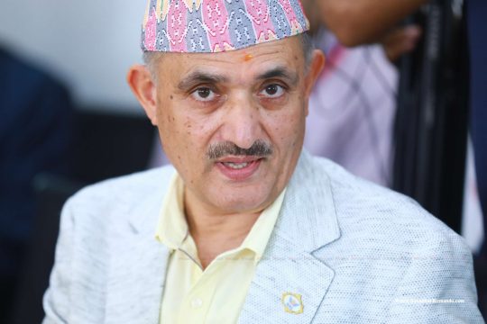 एनएसी अध्यक्ष अधिकारीले काम गर्न नसक्नुमा कानुनलाई दिए दोष, ‘खरिद विनियमावली बाधक बन्यो’