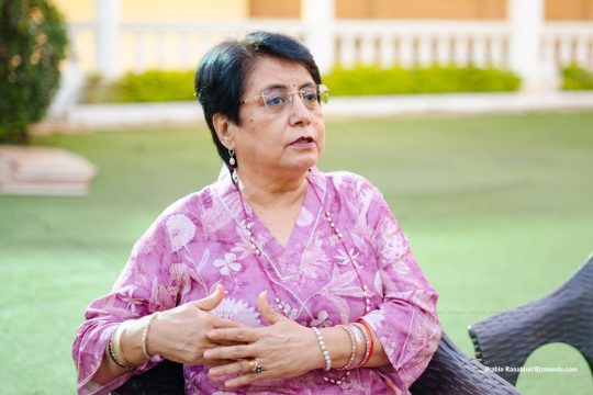 बेफुर्सदी बीनाका लागि रिटायरमेन्ट केवल शब्द मात्र, भन्छिन् ‘असल लिडरले डिक्टेट गर्दैन’