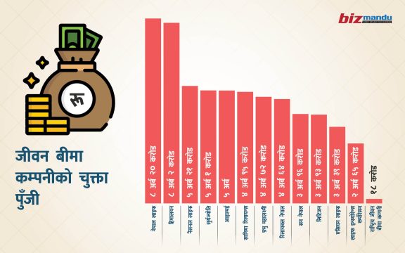 इन्स्योरेन्सको पुँजी वृद्धिमा प्राधिकरण असफल, सरकारी कम्पनीले अर्थ मन्त्रालयबाट पाएनन् स्वीकृति