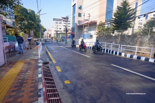 भासिएको ४ महिनापछि कमलादीस्थित टुकुचामाथिको सडक तयार, गुड्न थाले गाडी