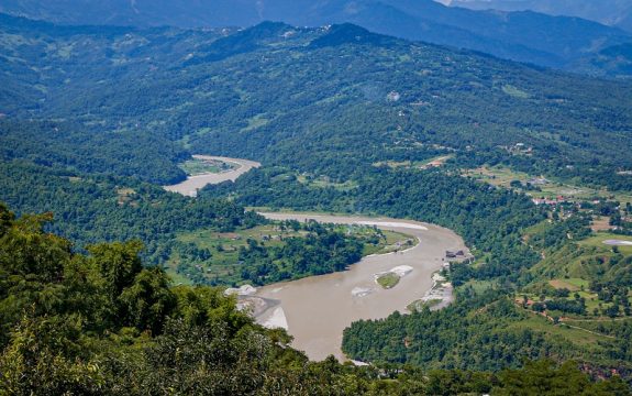 अरुण-३ को बिजुली भारत पठाउने प्रसारण लाइनको भौतिक प्रगति ६० प्रतिशत