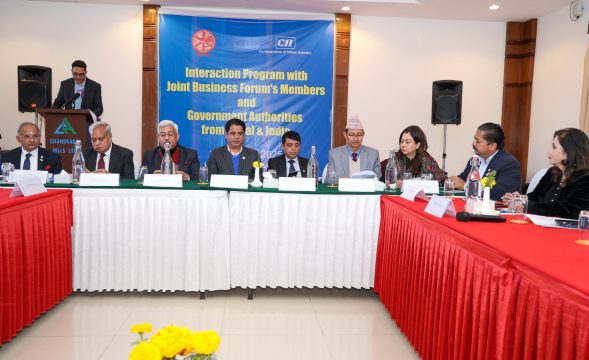 नेपाल-भारत संयुक्त व्यापार मञ्च बैठक, द्विपक्षीय व्यापार विस्तारमा जोड, उठ्यो बिआइएसको मुद्दा