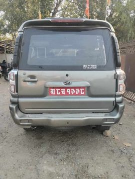 नक्कली च्यासिस र नम्बर प्लेटको स्कारपियो गाडीसहित दुई जना नियन्त्रणमा 