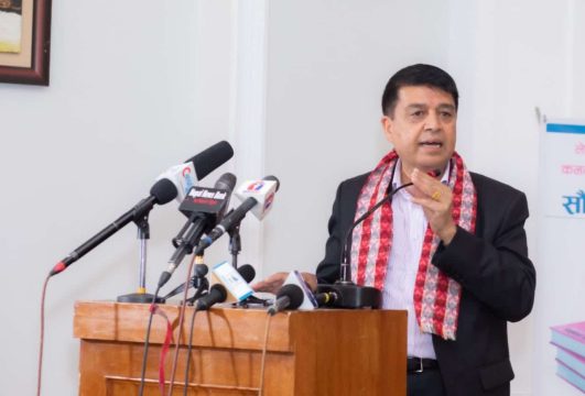 आत्मनिर्भर अर्थतन्त्रका लागि उद्यमशीलता विकास गर्नुपर्नेमा महासंघका अध्यक्ष ढकालको जोड