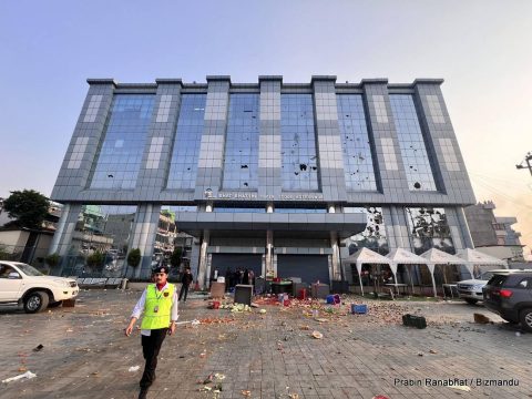 कोटेश्वरको भाटभटेनीमा लुटपाट पछि चुच्चेपाटीको बन्द, अन्य आउटलेटमा सुरक्षा कडा पारियो