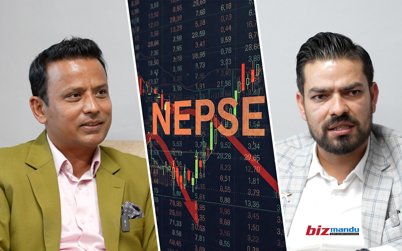 सेयर बजारमा संगठित समूह हाबी, निश्चित कम्पनी छानेर मूल्य माथि पुर्याउने अभ्यास बढ्दै सेयर बजारमा संगठित समूह हाबी, निश्चित कम्पनी छानेर मूल्य माथि पुर्याउने अभ्यास बढ्दै