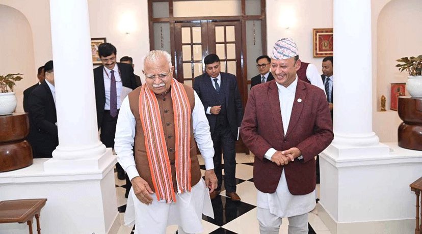 भारतीय विद्युतमन्त्री खट्टर सवस्टेसन उद्घाटन गर्न नेपाल आउँदै, फर्किनुअघि ओलीलाई भेट्ने भारतीय विद्युतमन्त्री खट्टर सवस्टेसन उद्घाटन गर्न नेपाल आउँदै, फर्किनुअघि ओलीलाई भेट्ने