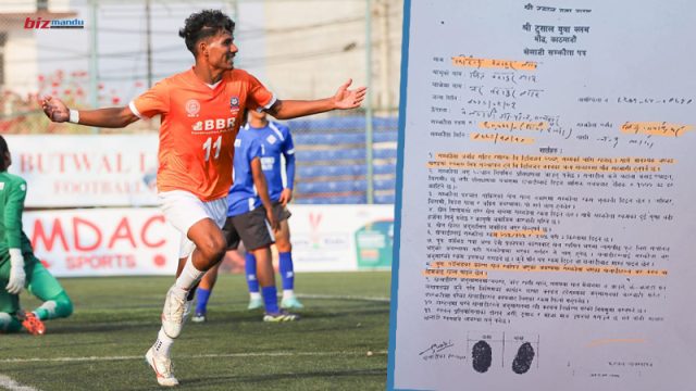६० हजारको त्यो करार जसले धीरेन्द्र बने एन्फा र टुसालको ‘टार्गेट’, सरस्वती पुग्यो पुछारमा