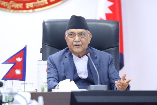 ओलीले भने : विधेयक विचाराधीन छ, ऐन ल्याउन भनेर शिक्षकहरु सडकमा आन्दोलनमा आउनु पर्दैन