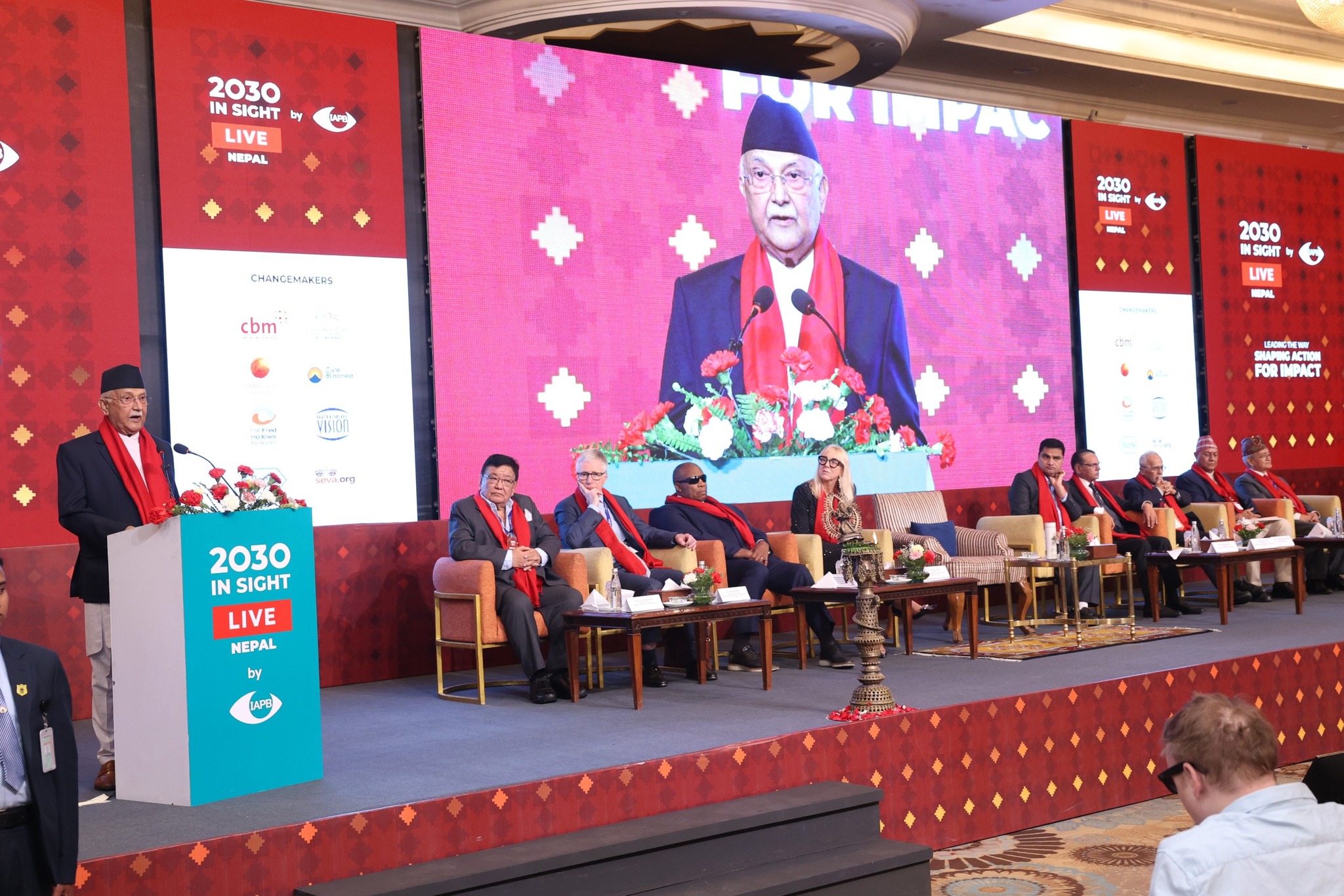 आँखा स्वास्थ्य सम्बन्धी अन्तर्राष्ट्रिय सम्मेलन काठमाडौंमा, प्रधानमन्त्री ओलीले के भने? आँखा स्वास्थ्य सम्बन्धी अन्तर्राष्ट्रिय सम्मेलन काठमाडौंमा, प्रधानमन्त्री ओलीले के भने?