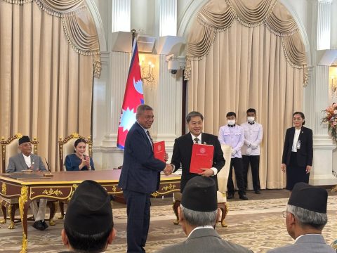 चेम्बर र टुरिजम काउन्सिल थाइल्याण्डबीच पर्यटन क्षेत्रमा सहकार्य, समझदारीपत्रमा हस्ताक्षर