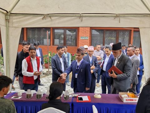 नेपाली चियाको प्रवर्धनका लागि दीर्घकालीन सोच आवश्यक छ : कृषिमन्त्री अधिकारी