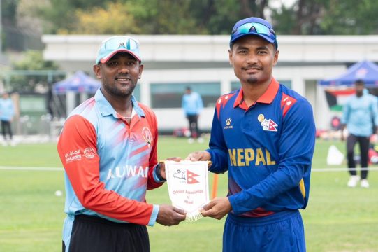 लगातार दोस्रो जितको खोजीमा नेपाल र कुवेत, पहिला फिल्डिङ गर्दै