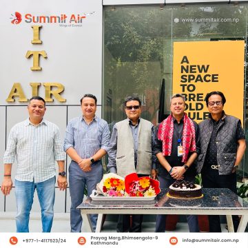 समिट एयरले स्थापनाकालदेखि कार्यरत क्याप्टेन मनीष पन्तलाई दियो आइपीको जिम्मेवारी
