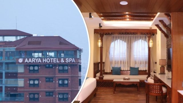 साढे २ अर्ब लगानीमा ठमेलमा ‘आर्या होटल एण्ड स्पा’, नेवारी आर्किटेक्चर र विलासिताको मिश्रण