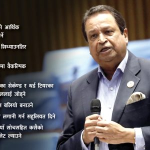 स्रोतको दबाबमा रहेका अर्थमन्त्रीलाई उद्योगी विनोद चौधरीले दिए अर्थतन्त्रको आकार बढाउने आइडिया