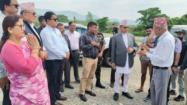भौतिकमन्त्री देवेन्द्र दाहालले भने- पूर्वाधार विकासमा गरिएको लगानीको प्रतिफल खोज्नुपर्छ
