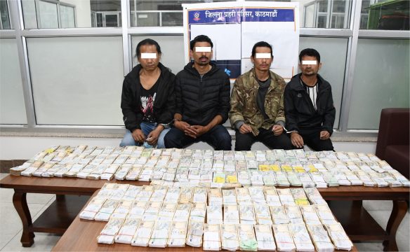 पिंगलास्थानमा बरामद करिब एक करोड रुपैयाँ हुन्डीको, कोड नम्बर दिएपछि हस्तान्तरण!