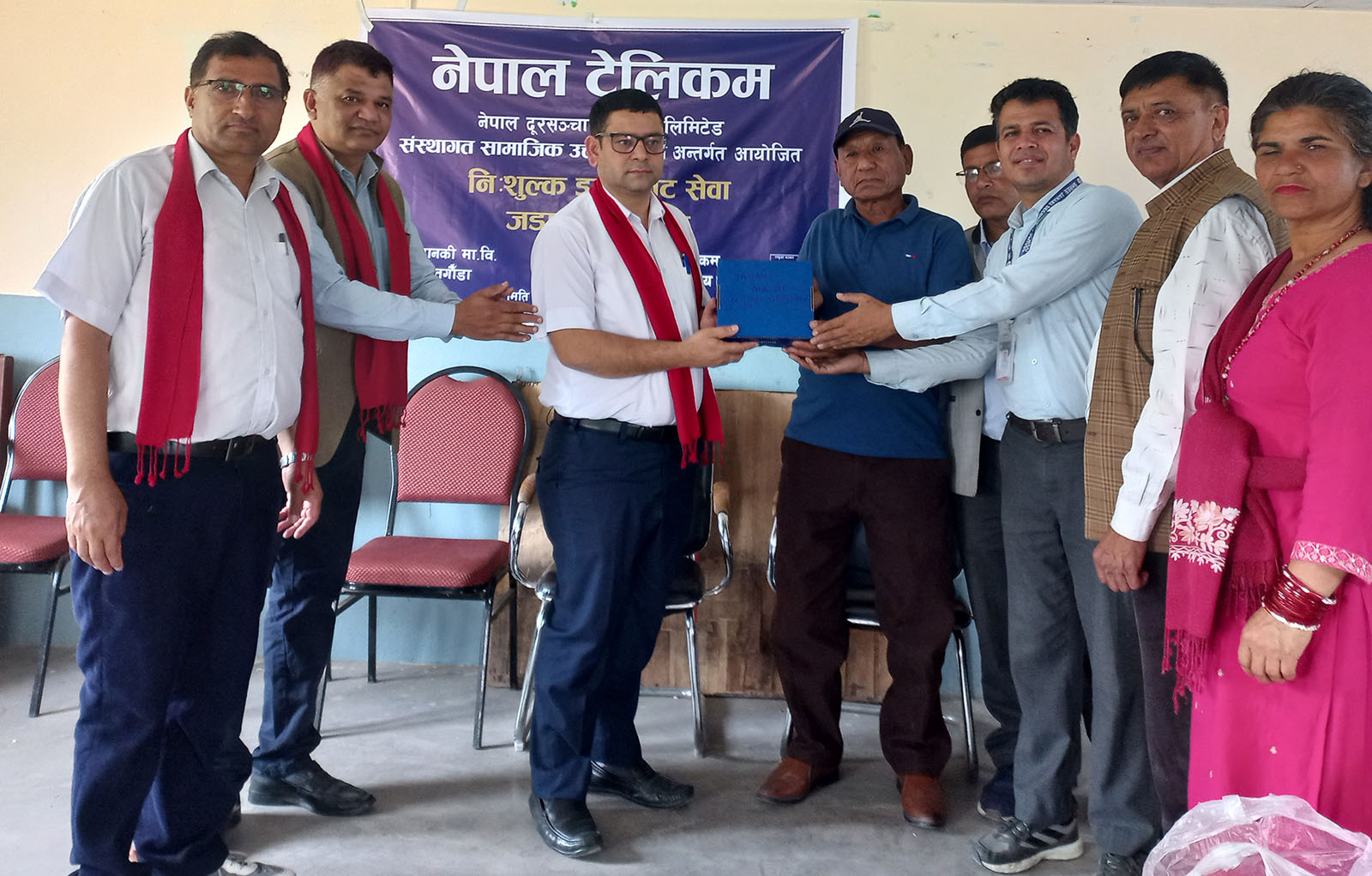 गण्डकी प्रदेशका १० विद्यालयलाई एक वर्ष नेपाल टेलिकमको निःशुल्क इन्टरनेट गण्डकी प्रदेशका १० विद्यालयलाई एक वर्ष नेपाल टेलिकमको निःशुल्क इन्टरनेट