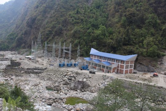 ठूलोखोला जलविद्युत् आयोजना अन्तिम चरणमा, परीक्षण उत्पादनको तयारी