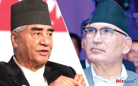 ‘टेक एण्ड पे’ले सत्ता साझेदार दलमा भूकम्प, देउवाले अर्थमन्त्रीलाई भने-‘गठबन्धनमा असर गर्छ’