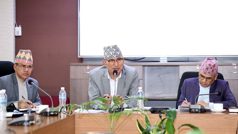 अन्तरमन्त्रालय सहजीकरणलाई प्राथमिकता दिन अर्थमन्त्री पौडेलको निर्देशन अन्तरमन्त्रालय सहजीकरणलाई प्राथमिकता दिन अर्थमन्त्री पौडेलको निर्देशन