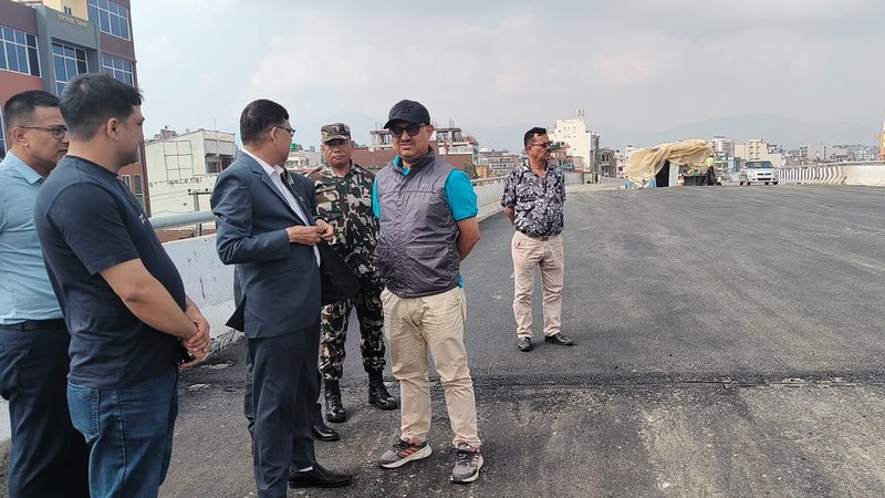 ग्वार्को ओभरपासको मुख्य संरचना तयार, डिभाइडर राख्ने लगायतका काम सकिएपछि खुला गरिने ग्वार्को ओभरपासको मुख्य संरचना तयार, डिभाइडर राख्ने लगायतका काम सकिएपछि खुला गरिने