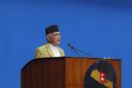 बजेटबारे प्रधानमन्त्री ओलीले संसद्‍ बैठकमा भने- अन्तिम न्याय परम् सत्य यही हो भन्दिन