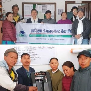 सांग्रिला डेभलपमेन्ट बैंकद्वारा मुस्ताङको स्वास्थ्य केन्द्रलाई अक्सिजन कन्सेन्ट्रेटर सहयोग