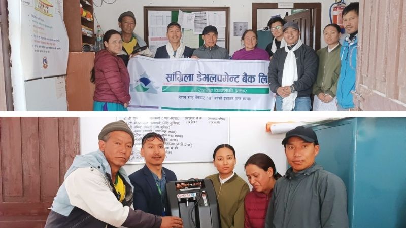 सांग्रिला डेभलपमेन्ट बैंकद्वारा मुस्ताङको स्वास्थ्य केन्द्रलाई अक्सिजन कन्सेन्ट्रेटर सहयोग सांग्रिला डेभलपमेन्ट बैंकद्वारा मुस्ताङको स्वास्थ्य केन्द्रलाई अक्सिजन कन्सेन्ट्रेटर सहयोग
