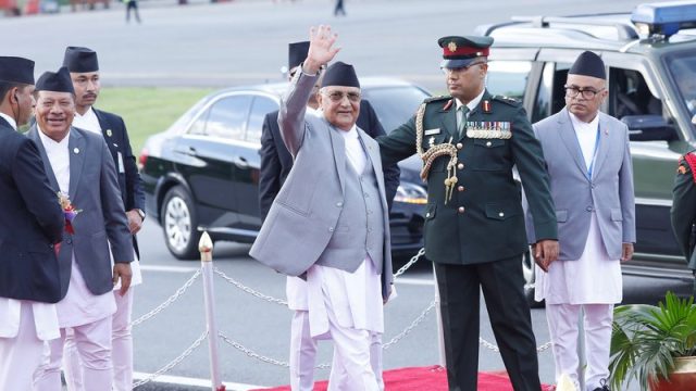 प्रधानमन्त्री ओली स्पेन प्रस्थान, ‘विकासका लागि वित्तसम्बन्धी चौथो अन्तर्राष्ट्रिय सम्मेलन’मा भाग लिने