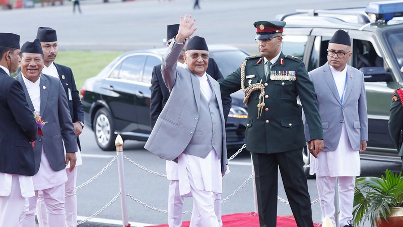 प्रधानमन्त्री ओली स्पेन प्रस्थान, ‘विकासका लागि वित्तसम्बन्धी चौथो अन्तर्राष्ट्रिय सम्मेलन’मा भाग लिने प्रधानमन्त्री ओली स्पेन प्रस्थान, ‘विकासका लागि वित्तसम्बन्धी चौथो अन्तर्राष्ट्रिय सम्मेलन’मा भाग लिने