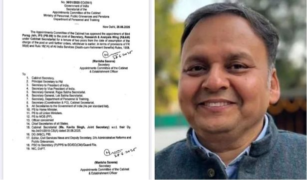 ‘अपरेसन सिन्दूर’का मास्टरमाइन्ड पराग जैन भारतीय गुप्तचर संस्था रअको प्रमुखमा नियुक्त