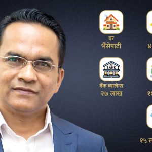 गभर्नर पौडेलको सम्पत्ति विवरण : सेयरमा १४ करोडको लगानी, बैंकमा २७ लाख रुपैयाँ बचत