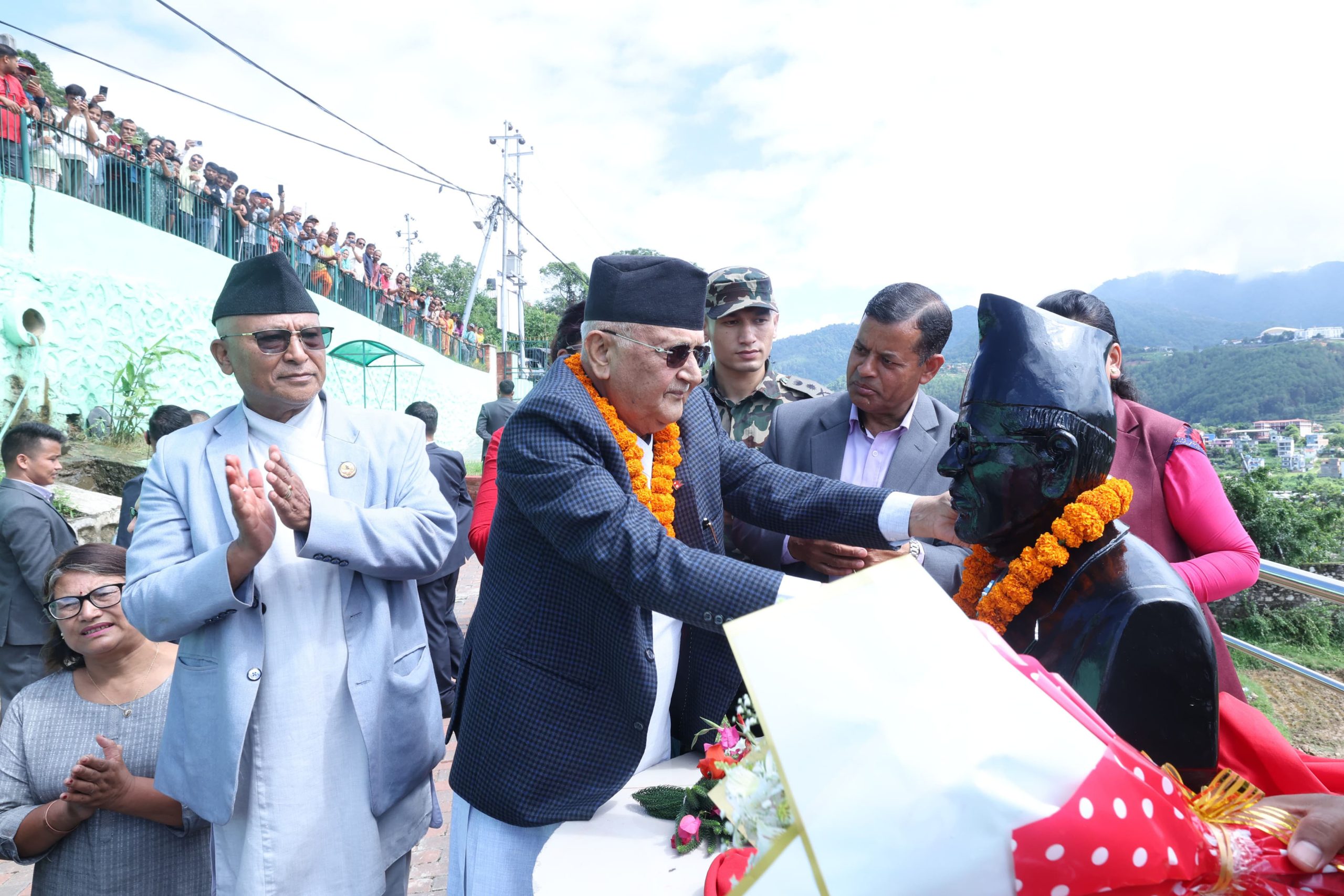 हामी मिसन ८४ मा अग्रसर छौं, अवरोध गर्नेको हिसाबकिताब गरिनेछ : प्रधानमन्त्री ओली हामी मिसन ८४ मा अग्रसर छौं, अवरोध गर्नेको हिसाबकिताब गरिनेछ : प्रधानमन्त्री ओली